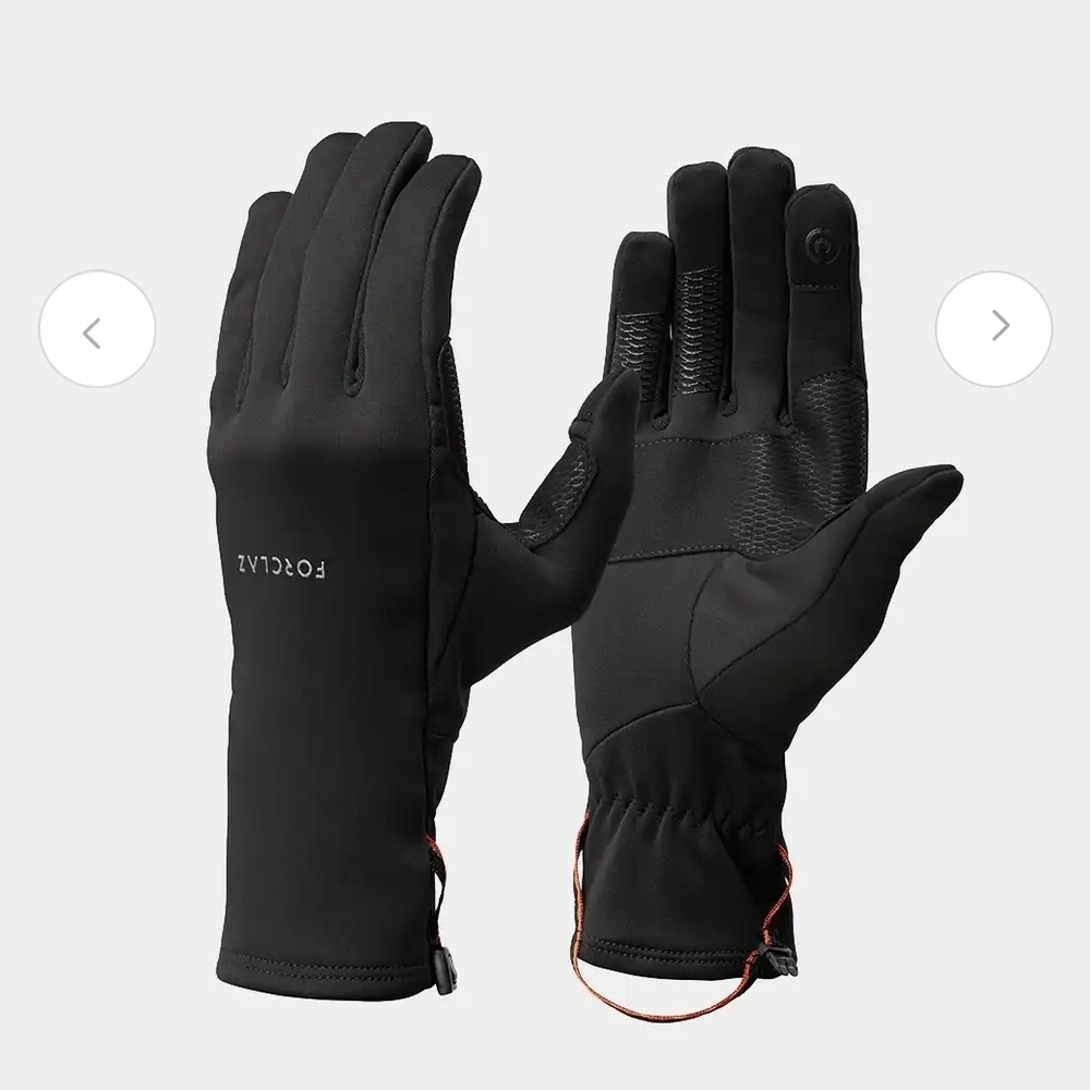 Black Touchscreen Gloves